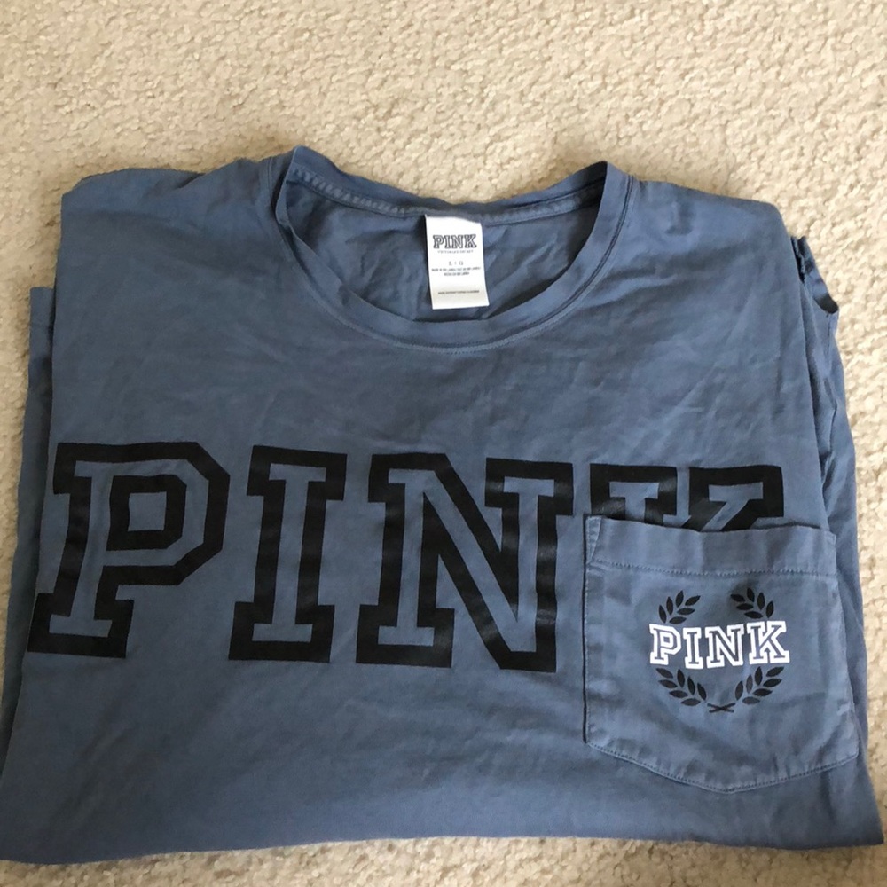Victoria’s Secret pink T-shirt